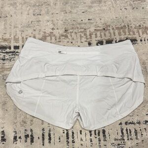 lululemon athletica White Athletic Shorts